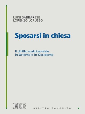 cover image of Sposarsi in chiesa